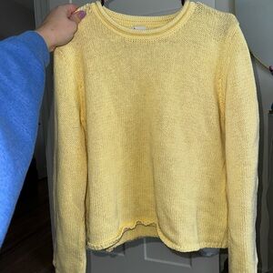 a new day Soft Yellow Crew Neck Sweater